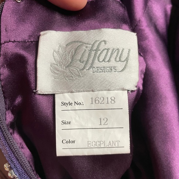 Tiffany Eggplant dress - Picture 8 of 9